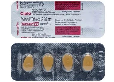 Les comprimés de Tadalafil